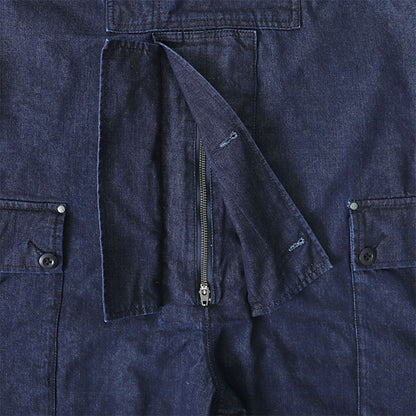 Nigel Cabourn ナイジェルケーボン LYBRO ライブロ P-51 日本デニム ファクトリー ダンガリー 80441350500 オーバーオール オールインワン メンズ