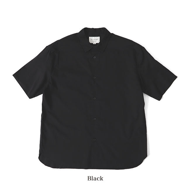 Still By Hand スティルバイハンド レギュラーカラー プレーンシャツ SH08201 半袖シャツ (メンズ)
