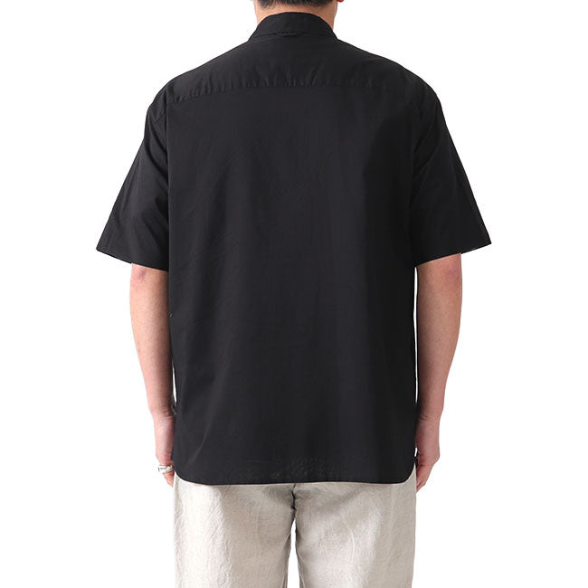 Still By Hand スティルバイハンド レギュラーカラー プレーンシャツ SH08201 半袖シャツ (メンズ)