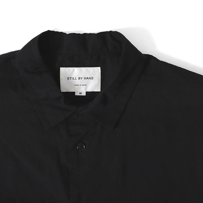 Still By Hand スティルバイハンド レギュラーカラー プレーンシャツ SH08201 半袖シャツ (メンズ)