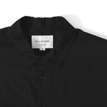 Still By Hand スティルバイハンド レギュラーカラー プレーンシャツ SH08201 半袖シャツ (メンズ)