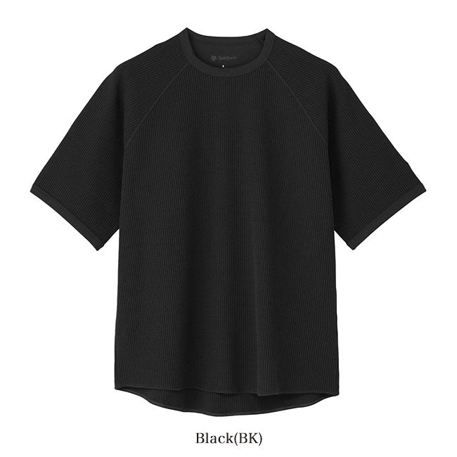 Goldwin ゴールドウィン ワッフルライトTシャツ GL65143 半袖Tシャツ サーマル メンズ