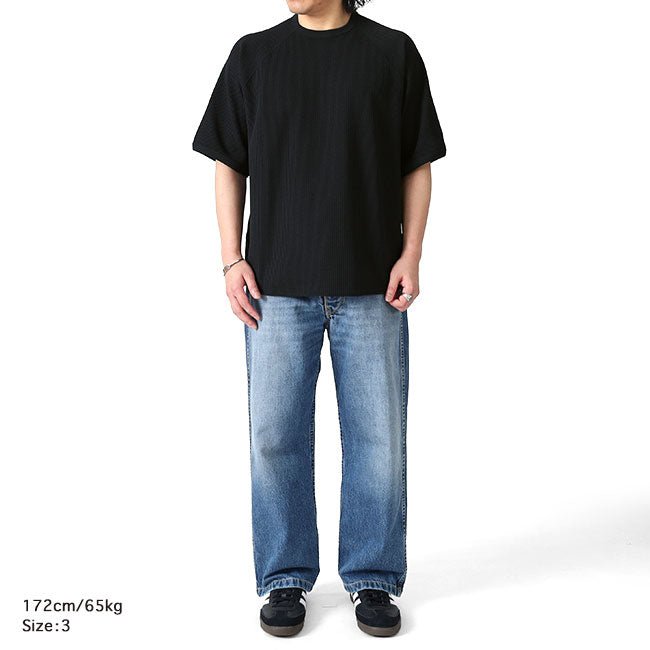 Goldwin ゴールドウィン ワッフルライトTシャツ GL65143 半袖Tシャツ サーマル メンズ