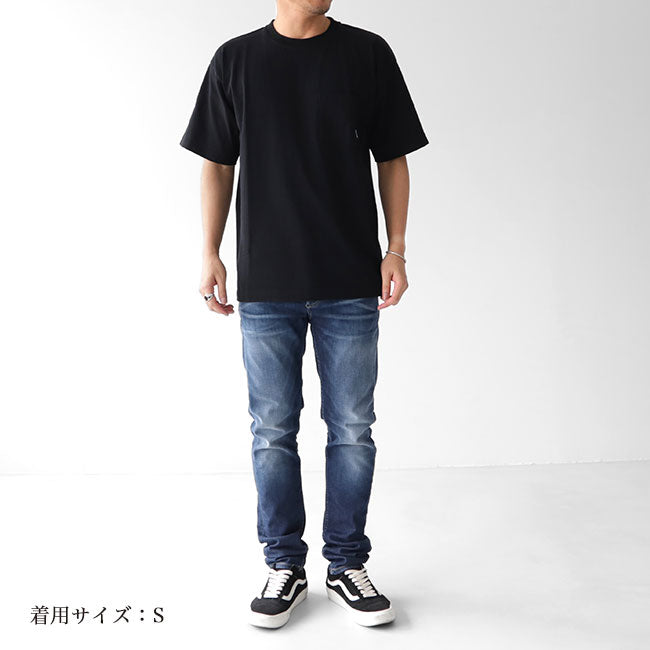 日本限定モデル DENHAM デンハム  2枚 パックTシャツ オーバーサイズ 胸ポケットTシャツ (メンズ レディース)