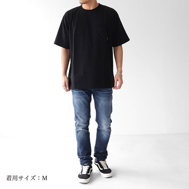 日本限定モデル DENHAM デンハム  2枚 パックTシャツ オーバーサイズ 胸ポケットTシャツ (メンズ レディース)