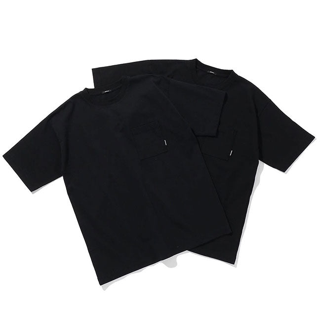 日本限定モデル DENHAM デンハム  2枚 パックTシャツ オーバーサイズ 胸ポケットTシャツ (メンズ レディース)