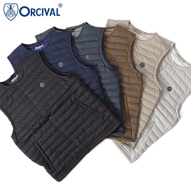 ORCIVAL オーシバル インナーダウンベスト RC-8086 DPT レディース