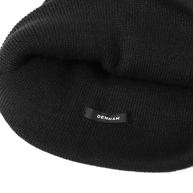 DENHAM デンハム ロゴ ニット帽 Collins Beanie AB ビーニー 帽子 メンズ レディース ギフト プレゼント