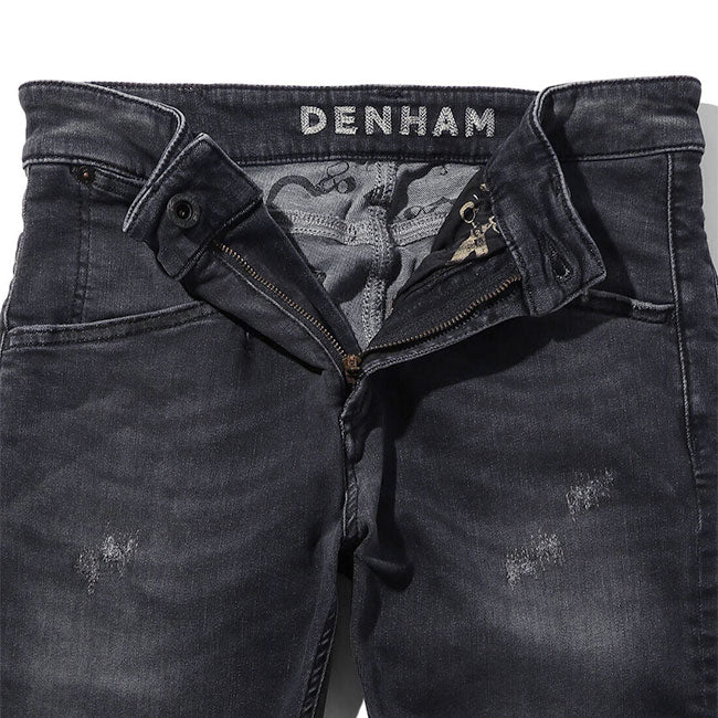 DENHAM デンハム BOLDER BLFMJAM4YB ボルダー スキニー ダメージジーンズ ブラックデニム 01-21-07-11-030 黒 メンズ