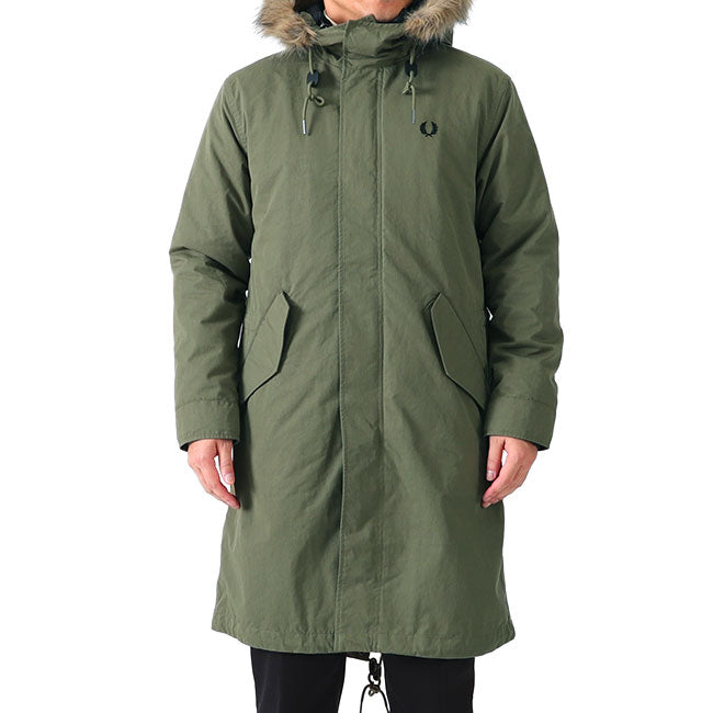 Fred Perry フレッドペリー ライナー付き モッズパーカー J9533 モッズコート メンズ