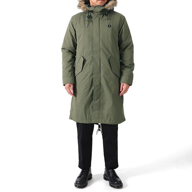 Fred Perry フレッドペリー ライナー付き モッズパーカー J9533 モッズコート メンズ