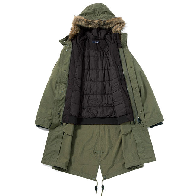Fred Perry フレッドペリー ライナー付き モッズパーカー J9533 モッズコート メンズ