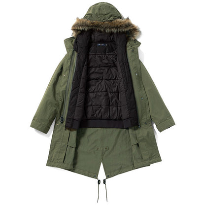 Fred Perry フレッドペリー ライナー付き モッズパーカー J9121 モッズコート レディース