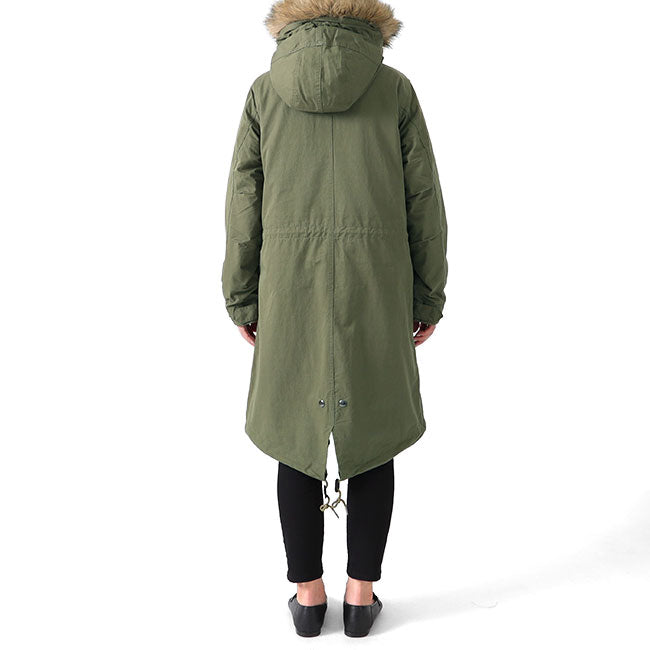 Fred Perry フレッドペリー ライナー付き モッズパーカー J9121 モッズコート レディース