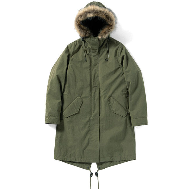 Fred Perry フレッドペリー ライナー付き モッズパーカー J9121 モッズコート レディース