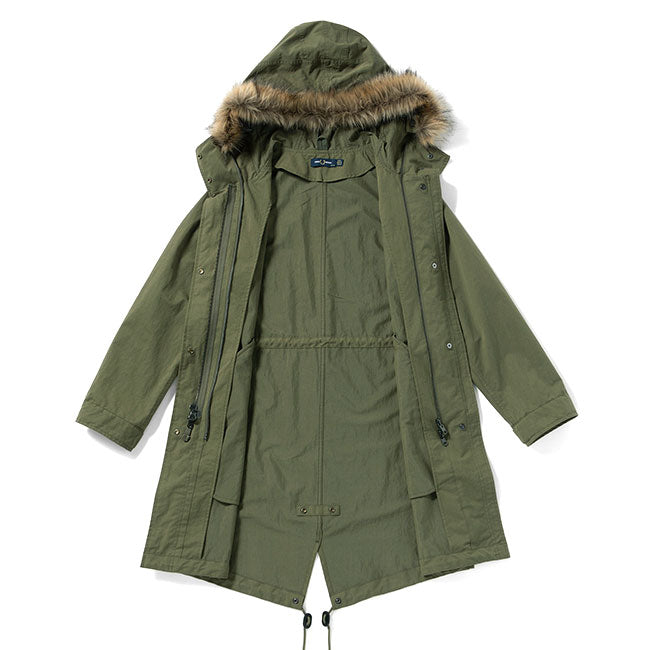 Fred Perry フレッドペリー ライナー付き モッズパーカー J9121 モッズコート レディース