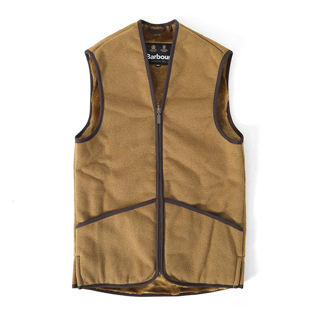 Barbour バブアー ウォーム パイル ウェストコート ジップイン ファーライナーベスト MLI0004 メンズ