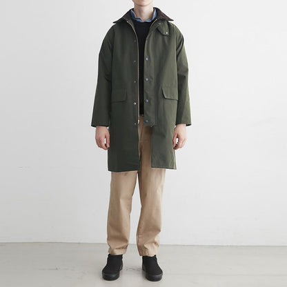 Barbour バブアー ノンオイルド ニューバーレー ジャケット 2レイヤーコート MCA0509 メンズ