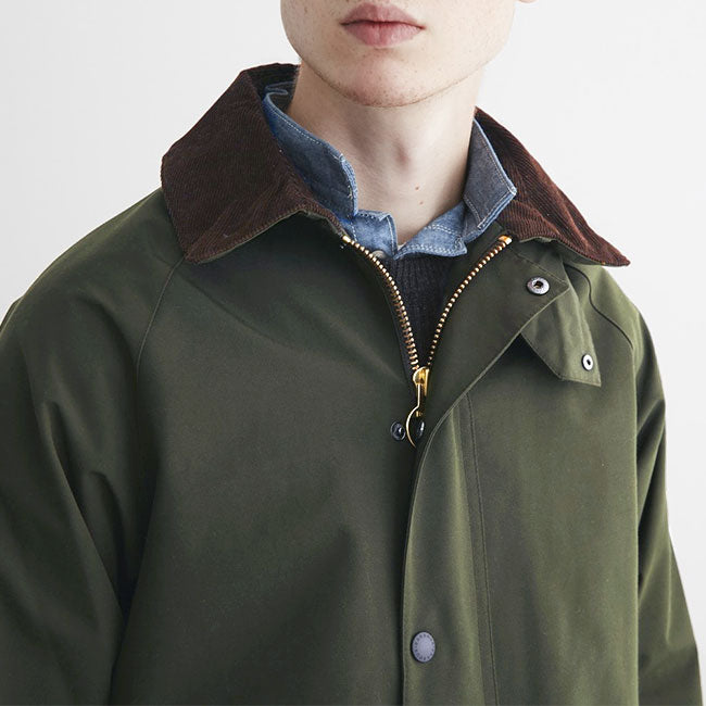 Barbour バブアー ノンオイルド ニューバーレー ジャケット 2レイヤーコート MCA0509 メンズ