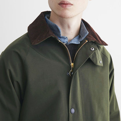 Barbour バブアー ノンオイルド ニューバーレー ジャケット 2レイヤーコート MCA0509 メンズ