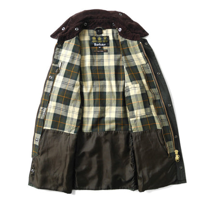 Barbour バブアー ウォッシュド スリムフィット ビデイル オイルドジャケット MWX1015 セージ メンズ
