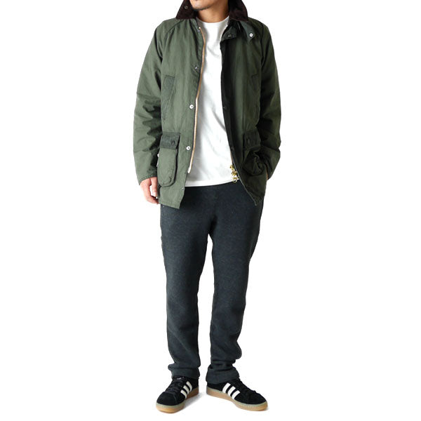 Barbour バブアー ウォッシュド スリムフィット ビデイル オイルドジャケット MWX1015 セージ メンズ