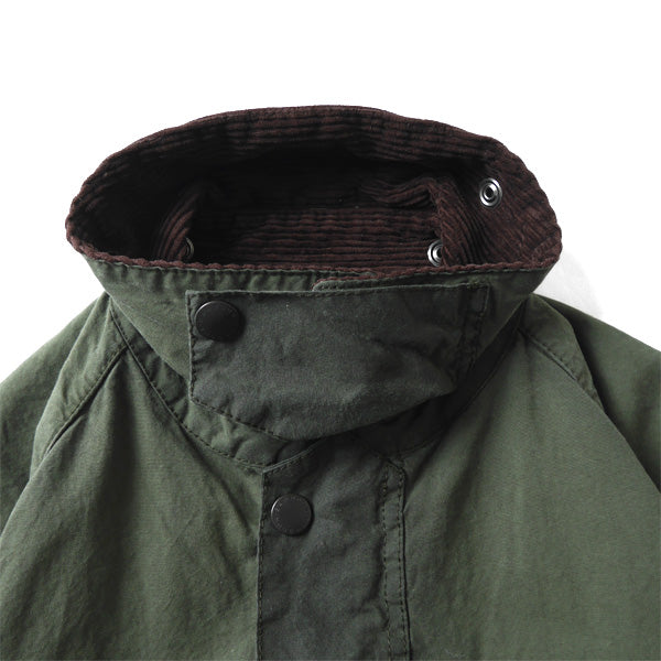 Barbour バブアー ウォッシュド スリムフィット ビデイル オイルドジャケット MWX1015 セージ メンズ