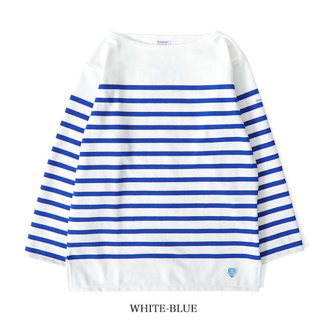 ORCIVAL オーシバル ラッセルフレンチ セーラー ボーダーTシャツ 6803 長袖Tシャツ レディース