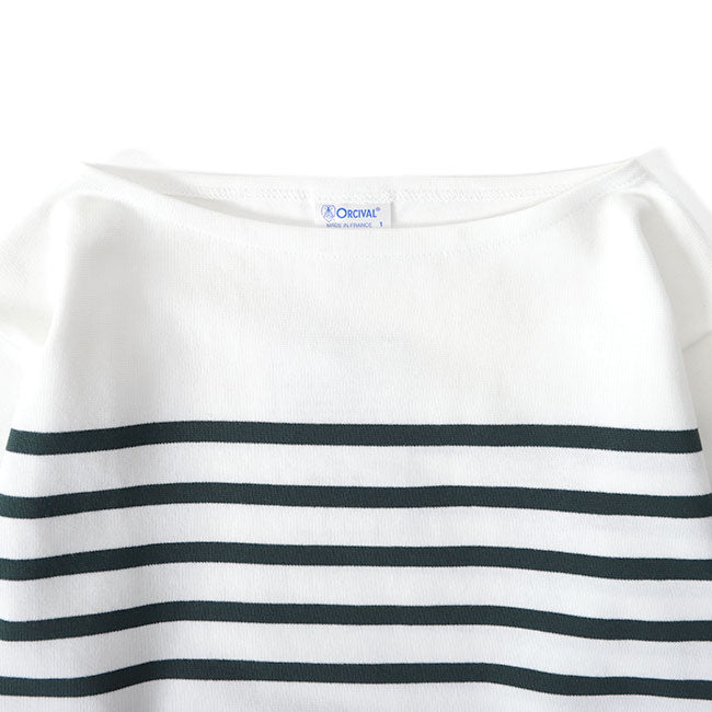 ORCIVAL オーシバル ラッセルフレンチ セーラー ボーダーTシャツ 6803 長袖Tシャツ レディース