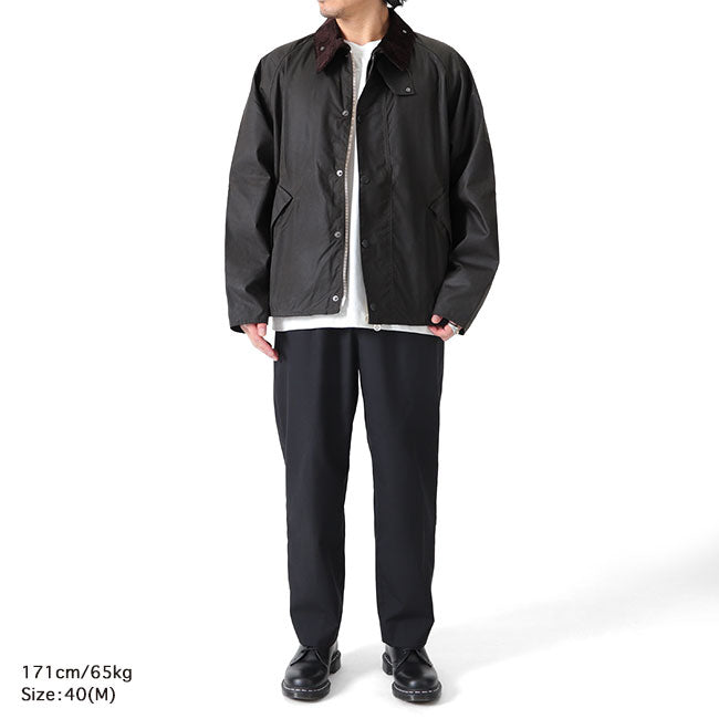 Barbour バブアー TRANSPORT WAX トランスポート ワックス オーバーサイズ オイルドジャケット MWX1678 防水 メンズ