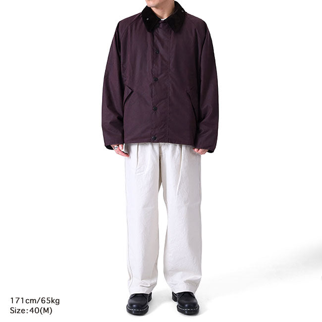 Barbour バブアー TRANSPORT WAX トランスポート ワックス オーバーサイズ オイルドジャケット MWX1678 防水 メンズ