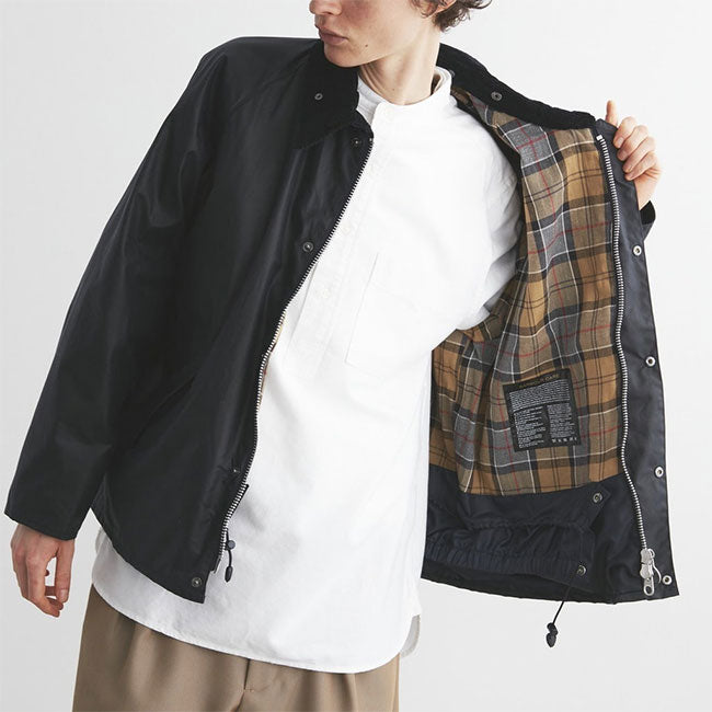 Barbour バブアー TRANSPORT WAX トランスポート ワックス オーバーサイズ オイルドジャケット MWX1678 防水 メンズ