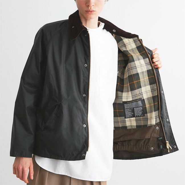 Barbour バブアー TRANSPORT WAX トランスポート ワックス オーバーサイズ オイルドジャケット MWX1678 防水 メンズ