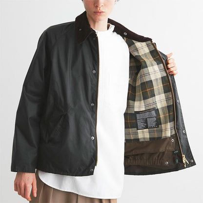 Barbour バブアー TRANSPORT WAX トランスポート ワックス オーバーサイズ オイルドジャケット MWX1678 防水 メンズ