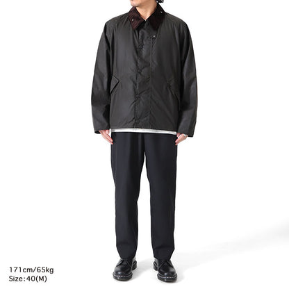 Barbour バブアー TRANSPORT WAX トランスポート ワックス オーバーサイズ オイルドジャケット MWX1678 防水 メンズ