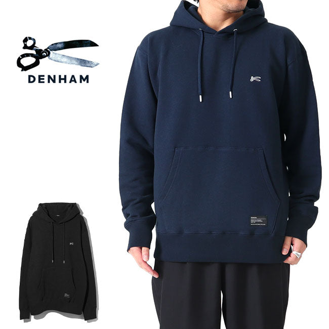 DENHAM デンハム LOOP HOODY シザーロゴ刺繍 プルオーバー スウェットパーカー 27201-3-60002 メンズ