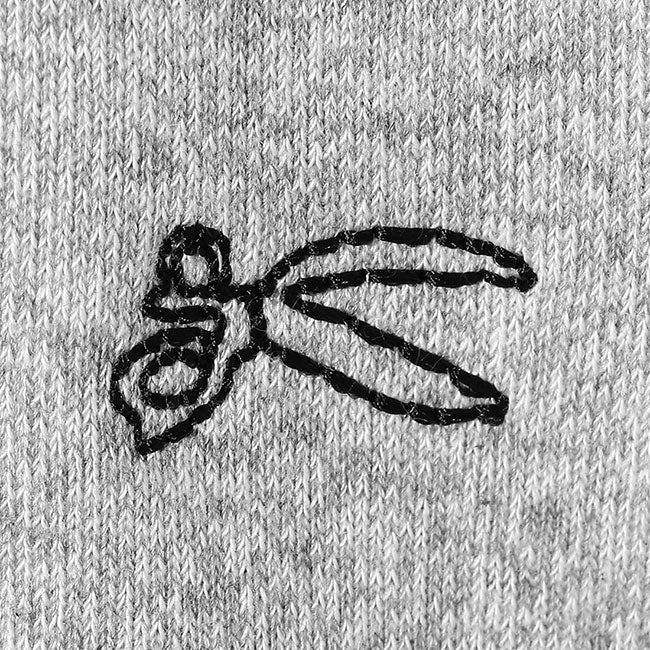 DENHAM デンハム LOOP HOODY シザーロゴ刺繍 プルオーバー スウェットパーカー 27201-3-60002 メンズ