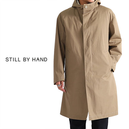 Still By Hand スティルバイハンド シンサレートライナー付き 撥水 フーデッドコート CO0783 メンズ