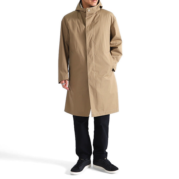 Still By Hand スティルバイハンド シンサレートライナー付き 撥水 フーデッドコート CO0783 メンズ
