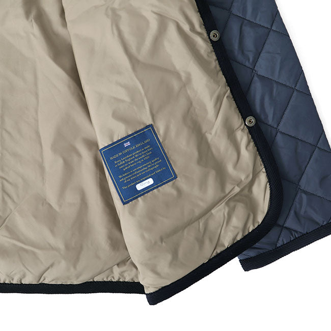 LAVENHAM ラベンハム LAVENSTER ラブンスター クルーネック キルティングジャケット SLJ4192 中綿ジャケット レディース
