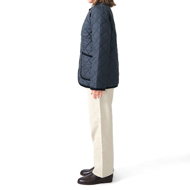 LAVENHAM ラベンハム LAVENSTER ラブンスター クルーネック キルティングジャケット SLJ4192 中綿ジャケット レディース