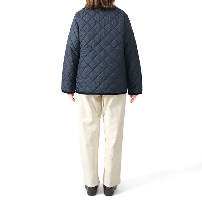 LAVENHAM ラベンハム LAVENSTER ラブンスター クルーネック キルティングジャケット SLJ4192 中綿ジャケット レディース