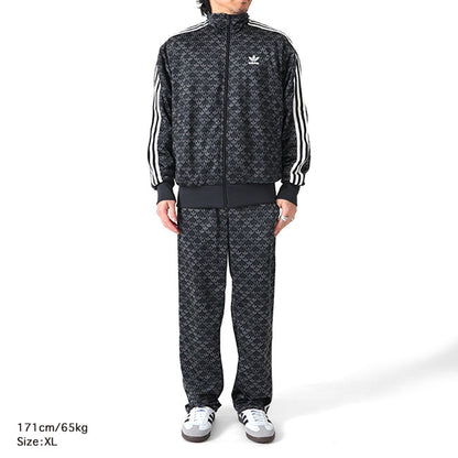 adidas アディダスオリジナルス モノグラム トラックトップ ジャージ IS0218 IS2925 総柄 メンズ