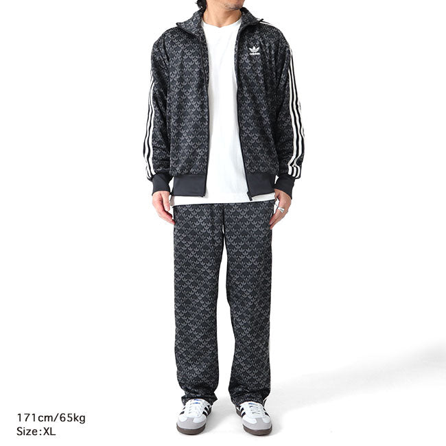 adidas アディダスオリジナルス モノグラム トラックトップ ジャージ IS0218 IS2925 総柄 メンズ