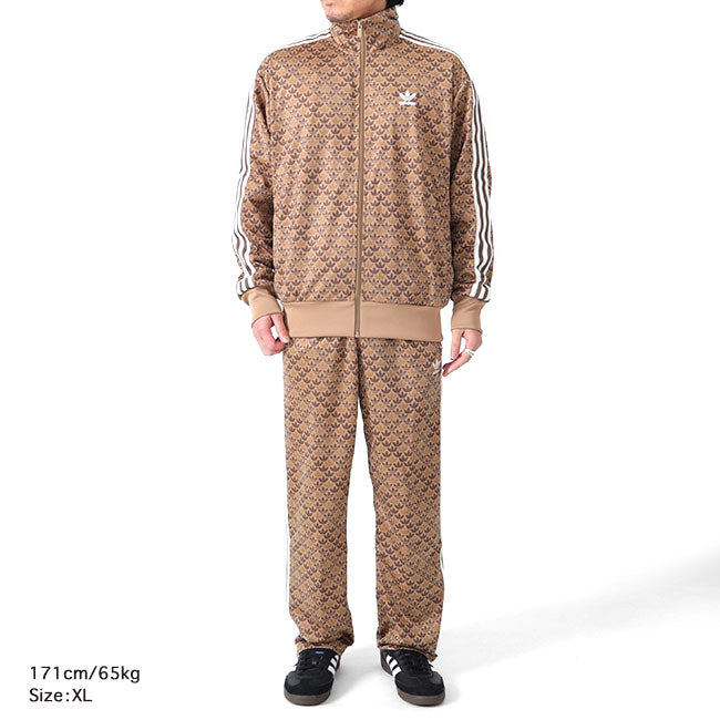 adidas アディダスオリジナルス モノグラム トラックトップ ジャージ IS0218 IS2925 総柄 メンズ