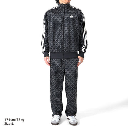 adidas アディダスオリジナルス モノグラム トラックパンツ ジャージ IS0220 IS2922 総柄 メンズ