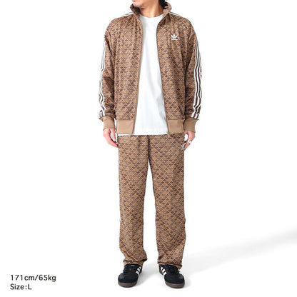 adidas アディダスオリジナルス モノグラム トラックパンツ ジャージ IS0220 IS2922 総柄 メンズ