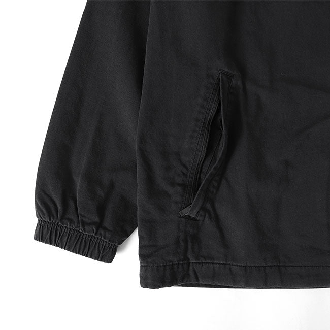adidas アディダスオリジナルス アディカラー トレフォイルロゴ オーバーサイズ コーチジャケット IU2371 黒 メンズ
