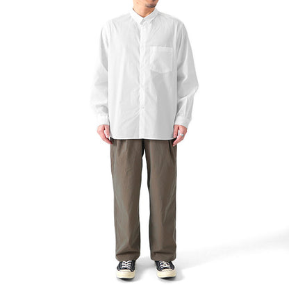 STILL BY HAND スティルバイハンド 先染め レギュラーカラーシャツ SH00221 長袖シャツ メンズ