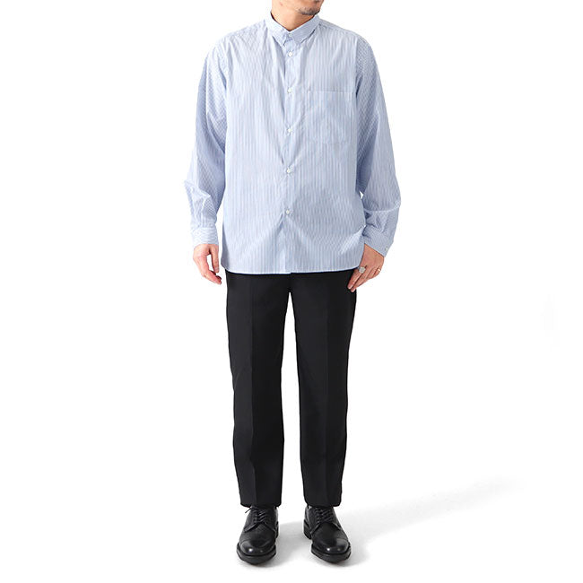 STILL BY HAND スティルバイハンド 先染め レギュラーカラーシャツ SH00221 長袖シャツ メンズ
